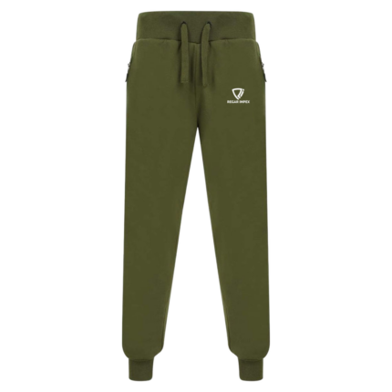 Activewear Ribbed Sports Joggers front view by Regar Impex – OEM manufacturing, Private Label, Bespoke Customization, bulk B2B production with polyester, poly-cotton and cotton options