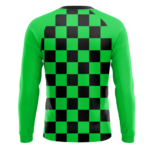 Athletic Dry-Fit Performance Shirt back view – long-sleeve crewneck sports shirt by Regar Impex, B2B sportswear manufacturer, wholesaler & bulk order provider for men, women, youth