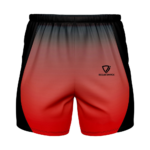 Athletic Dry-Fit Sublimated Sports Shorts front view by Regar Impex – OEM/ODM production, Private Label, Bespoke Customization, bulk B2B production
