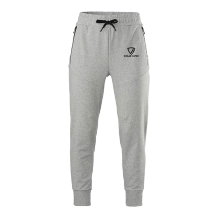Athletic Ribbed Jogger Pants front view by Regar Impex – OEM manufacturing, Private Label, Bespoke Customization, bulk B2B production with polyester, poly-cotton and cotton options