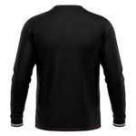 Athletic Sublimated Dry-Fit Performance Shirt back view – long-sleeve crewneck sports shirt by Regar Impex, B2B sportswear manufacturer, wholesaler & bulk order provider for men, women, youth