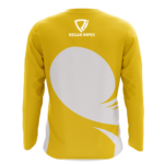 Athletic Sublimated Performance Shirt back view – long-sleeve crewneck sports shirt, B2B manufacturer, wholesaler, bulk orders, men, women, youth