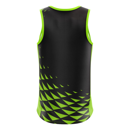 Athletic Sublimated Performance Tank back view for B2B by Regar Impex