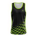 Athletic Sublimated Performance Tank front view for B2B by Regar Impex