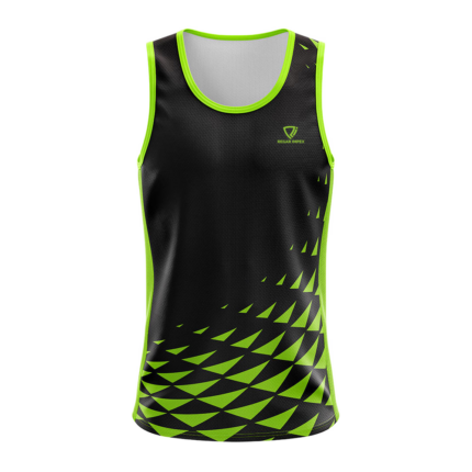 Athletic Sublimated Performance Tank front view for B2B by Regar Impex