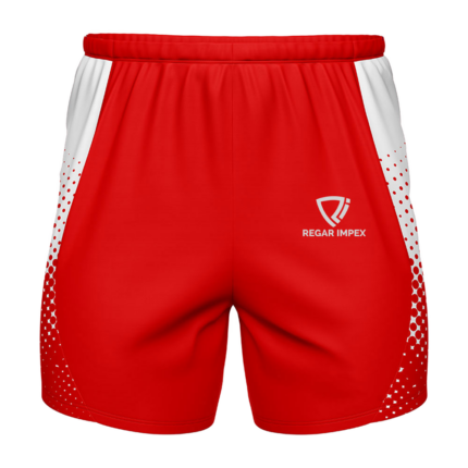 Custom Quick-Dry Graphic Performance Shorts front view by Regar Impex – OEM manufacturing, Private Label, Bespoke Customization, bulk B2B production