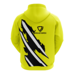 Back view of Regar Impex HD Sublimation Graphic Hoodie (SW-HOD-002) featuring a fade-resistant OEM Manufacturing solution, White Label ready and optimized for Private Labeling.
