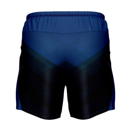 Lightweight Quick-Dry Activewear Shorts back view by Regar Impex – Sportswear Exporter specializing in Private Label, OEM/ODM production and bespoke customization