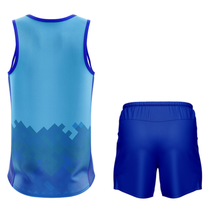 Back view of Print Performance Tank Set for OEM, private label, and bulk B2B orders by Regar Impex