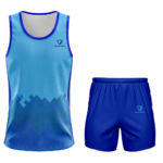 Front view of Print Performance Tank Set for OEM, private label, and bulk B2B orders by Regar Impex