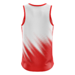 Pro Sublimated Performance Tank back view by Regar Impex