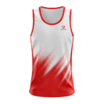 Pro Sublimated Performance Tank front view by Regar Impex