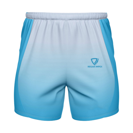 Quick-Dry Sublimated Performance Shorts front view by Regar Impex – OEM/ODM production, Private Label, Bespoke Customization, bulk B2B production