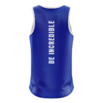 Sublimated Dry-Fit Performance Tank back view by Regar Impex