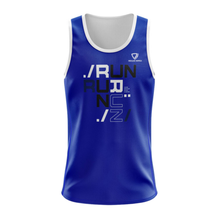 Sublimated Dry-Fit Performance Tank front view by Regar Impex