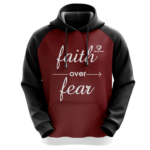 Front view of Regar Impex Tri-Panel Raglan Crest Hoodie (SW-HOD-004) featuring geometric OEM Manufacturing for B2B wholesalers; White Label ready for technical Private Labels.