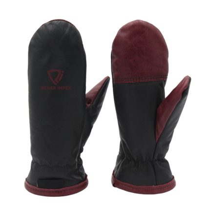 Leather Mitten Men's