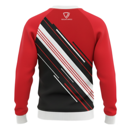 Athletic Graphic Raglan Crewneck Sweatshirt SW-SWT-010 B2B supplier bulk production by Regar Impex