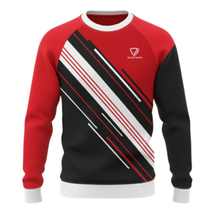 Athletic Graphic Raglan Crewneck Sweatshirt SW-SWT-010 manufacturer for B2B bulk orders by Regar Impex