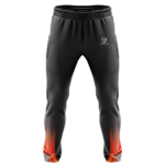 Dry-Fit Printed Sports Pants front view by Regar Impex – OEM manufacturing, Private Label, Bespoke Customization, bulk B2B production