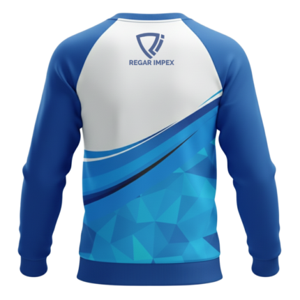 Performance Sublimated Raglan Crewneck Sweatshirt SW-SWT-009 B2B supplier bulk production by Regar Impex